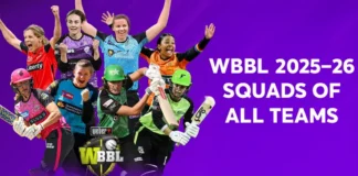 WBBL 2025–26 full squads of all teams with player lists